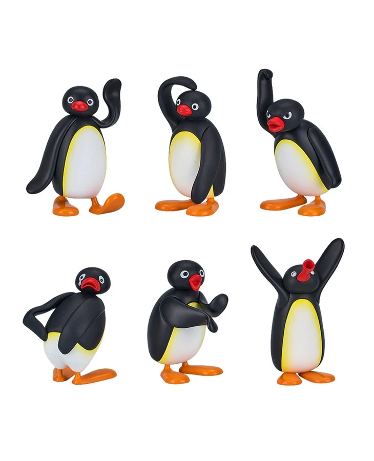 Pingu Family フィギュアセット Trading Figures Box Pingu Emotion Collection! - Meccha Japan