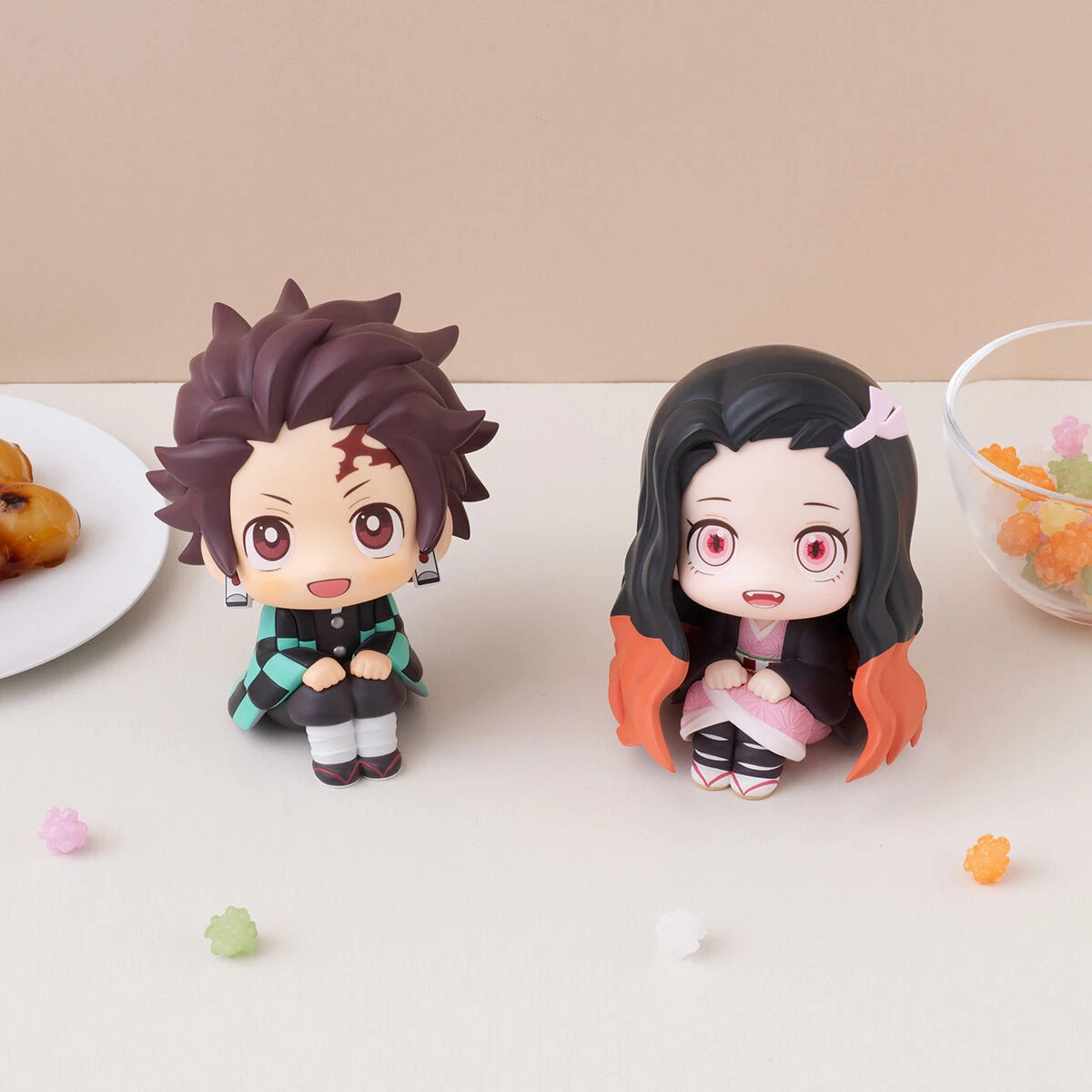 Figures Set Tanjiro Kamado & Nezuko Kamado Limited Edition Demon Slayer ...