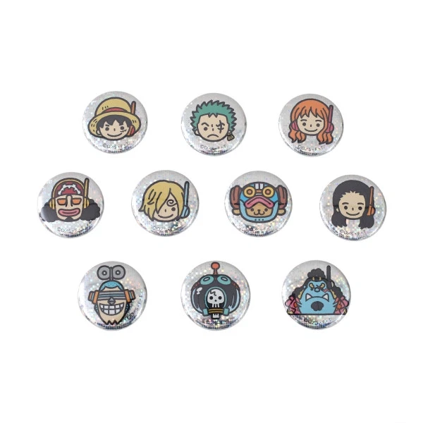 Spring Straw Hat Mini Badge Métallique Set Straw Hat Pirates EGGHEAD One Piece - Meccha ...