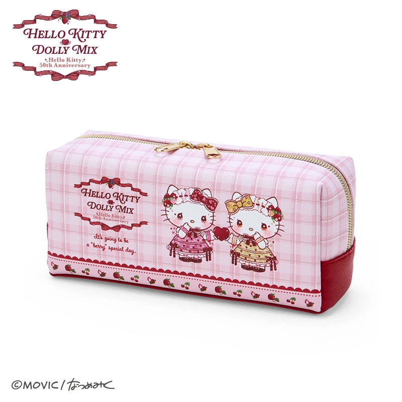 Japanese Pouch Design Pen Pouch Hello Kitty & Hello Mimmy Sanrio DOLLY MIX - Meccha Japan