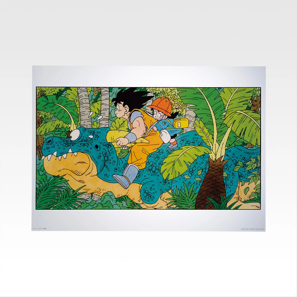 H賞 鳥山明カラーイラストクリアポスター - メッチャジャパン