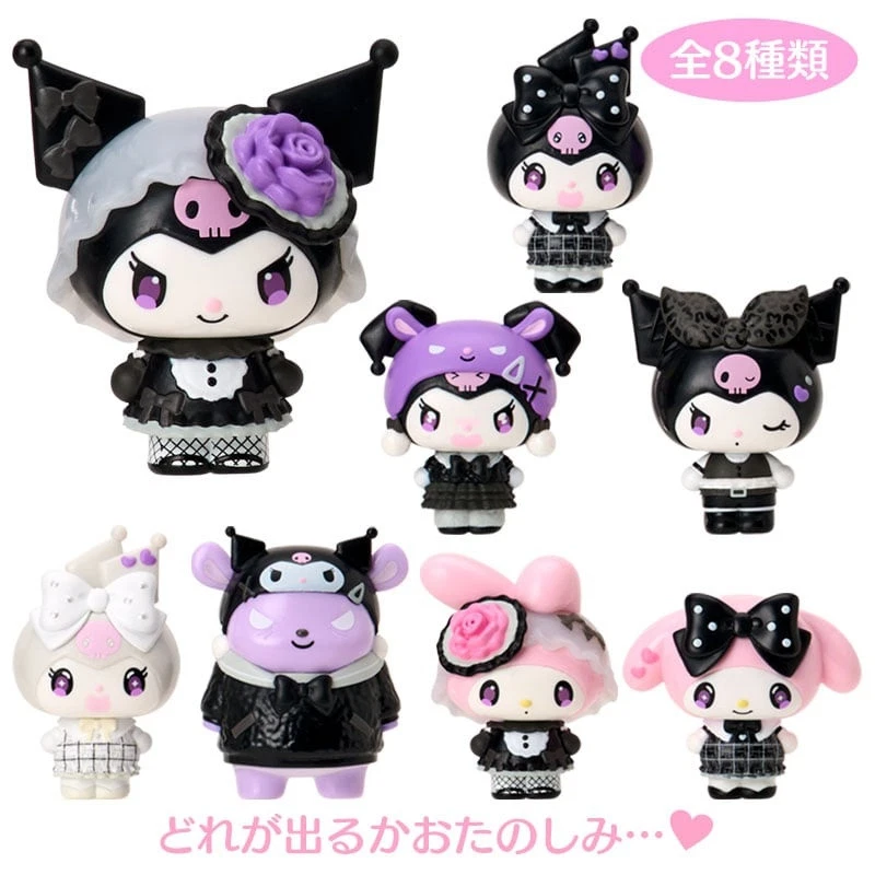 Figure Kuromi Mascot Plush Sanrio Black Kuromi Mode