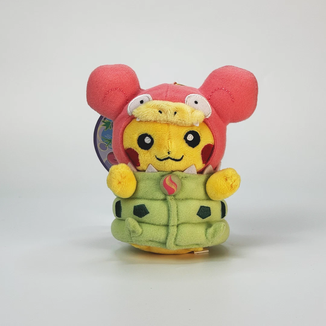 Plush Keychain Mega Slowbro Poncho Pikachu Pokémon - Meccha Japan