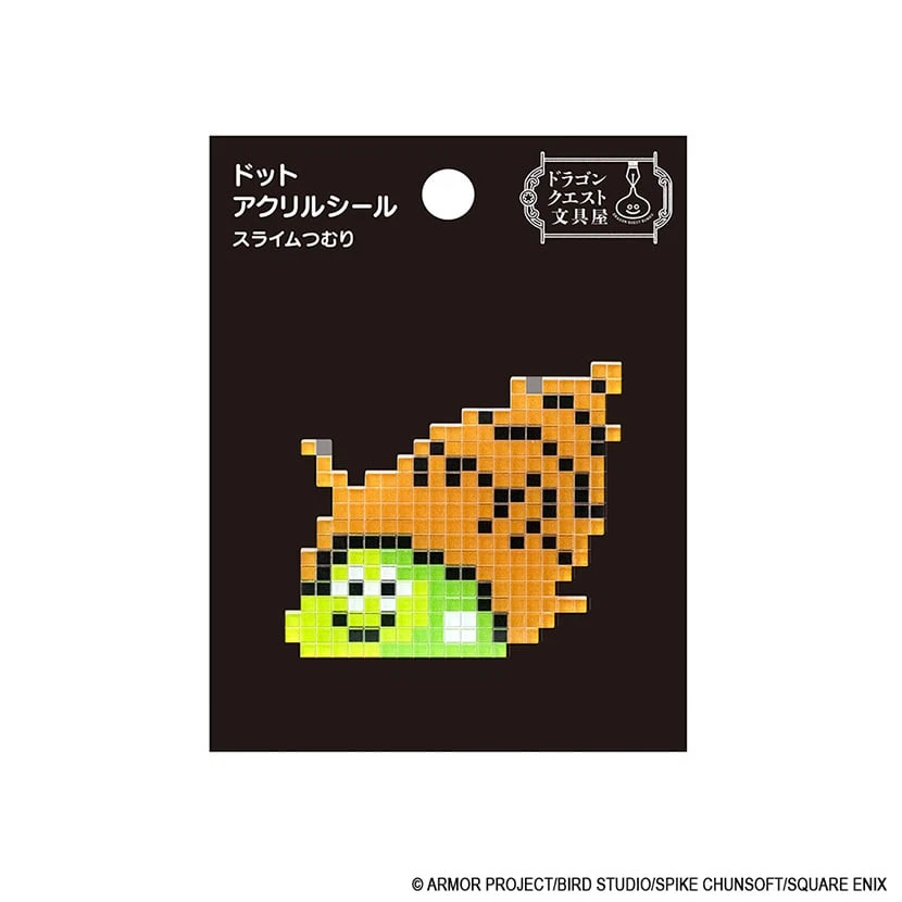 Acrylic Sticker Pixel Art Shell Slime Dragon Quest - Meccha Giappone