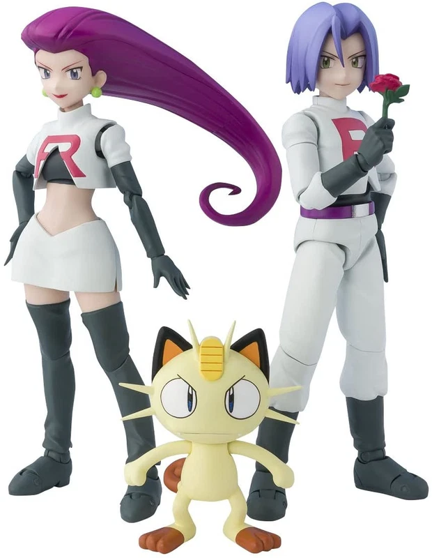 Jumbo Rockets Candy Figure Team Rocket Pokémon S.H.Figuarts - Meccha Japan